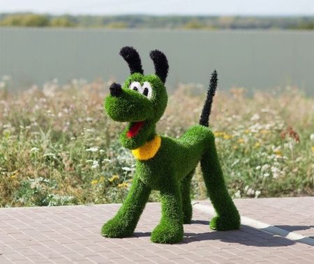 Топиари Собака мультяшная