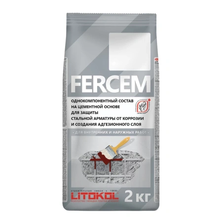 Ремсостав Litokol Fercem антикоррозионный 2 кг