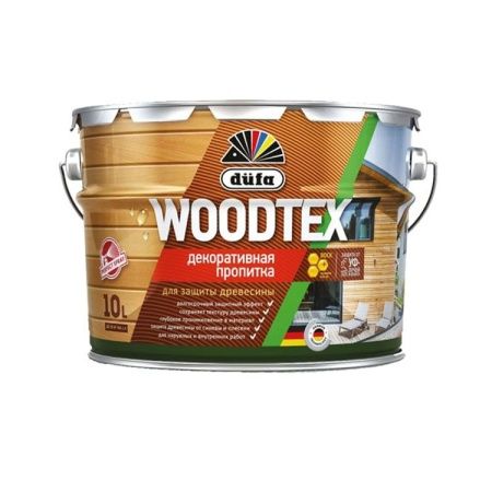 Dufa Woodtex Алкидная пропитка с твердым воском (Сосна), 10 л