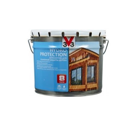 Антисептик для дерева V33 Hydro Protection (Венге), 9л