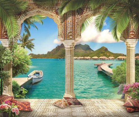 На тропическом острове Art.33200