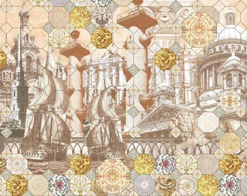 Фреска Питерский пэчворк Art.32422