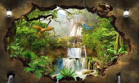 Фреска Современный Графический Дизайн 44102