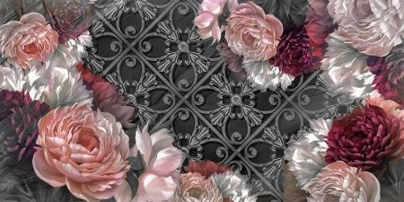 Фреска Цветы, цветочная коллекция арт. f_382