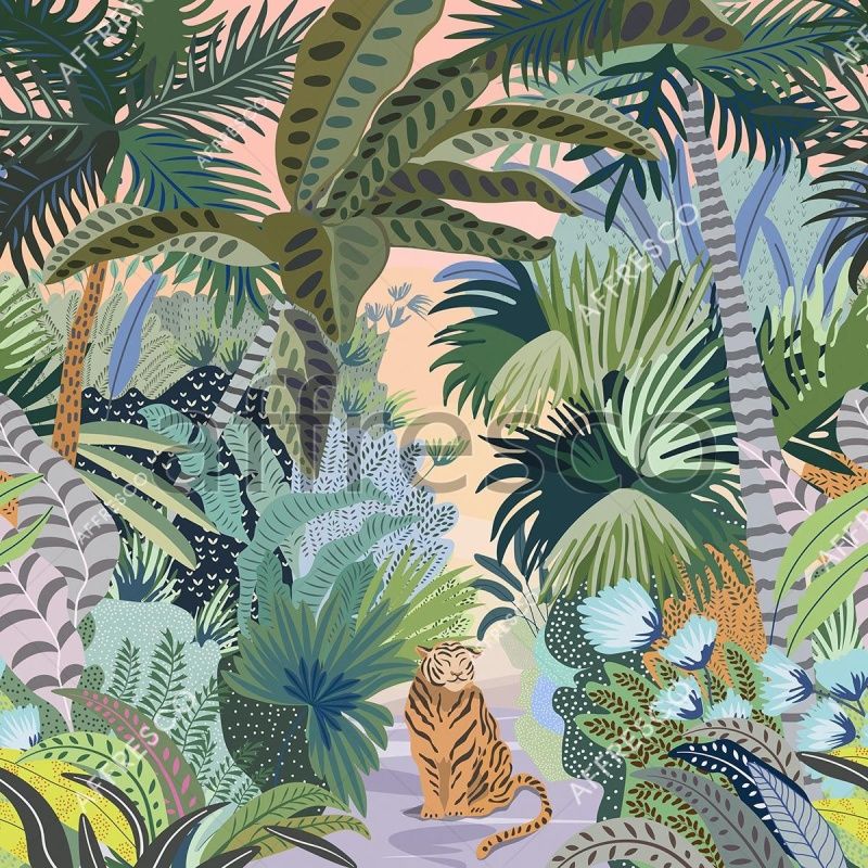 Утро в джунгляж, арт. ID139501