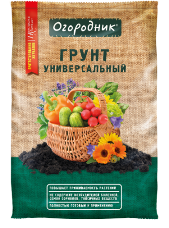 Грунт Огородник "Универсальный" 60 л