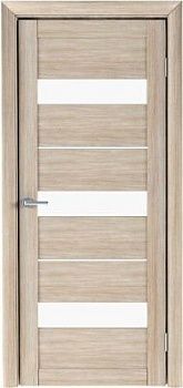 Дверь Т-7 ширина 60 см Эко Текс Стекло белое