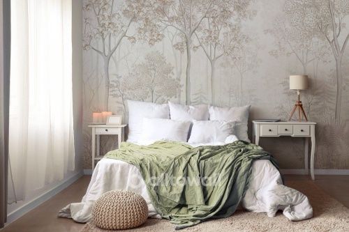 Фреска Бежевый лес