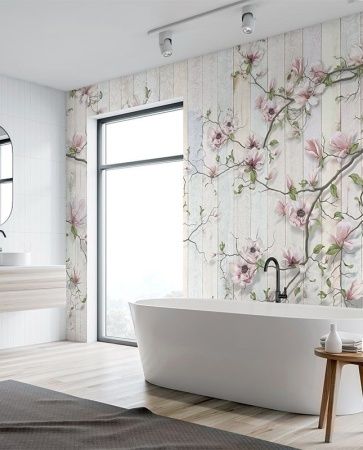 Графика Цветочный принт. Ветви. Лофт. ag0235