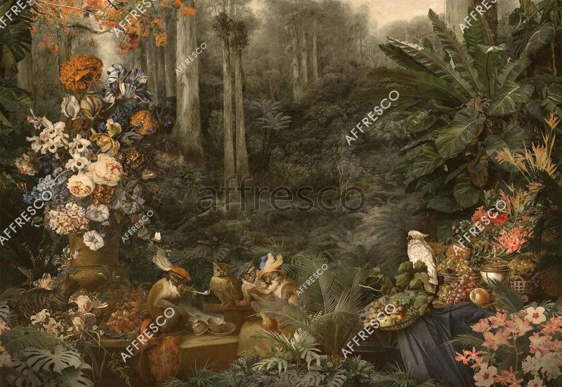 Мартышки курят трубку, арт. ID137766