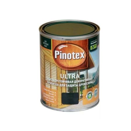 Пропитка Pinotex Ultra (Черный), 1 л