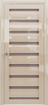 Дверь Сидней ширина 60 см Глянец Стекло мателюкс бронза