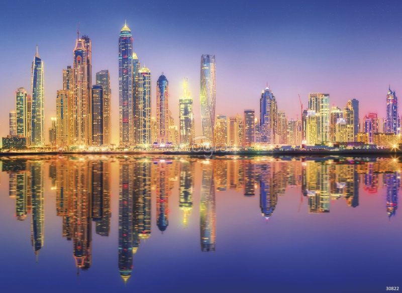 Фреска Панорама Дубая Art.30822