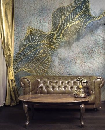 Графика Абстракция. Лофт. Старая стена. Струны. ag0212