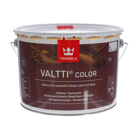 Лессирующий антисептик Tikkurila Valtti Color, 9 л