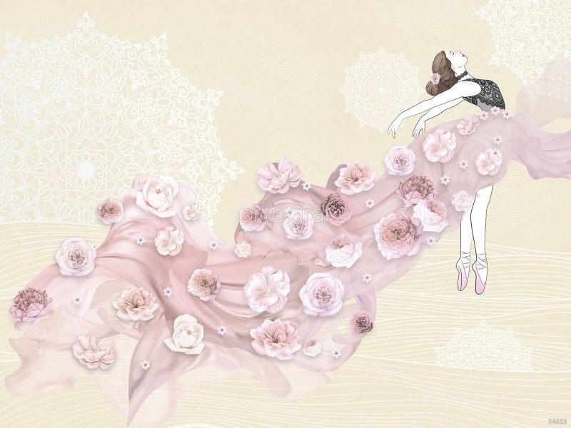 Цветочная фантазия  Art.34633