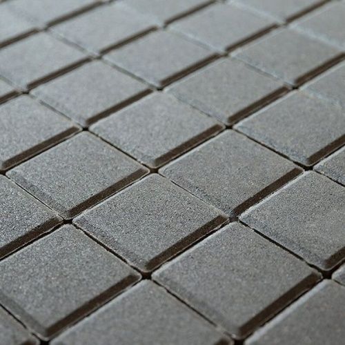 Тротуарная плитка STEINGOT Квадрат Черный Верхний прокрас 60 мм