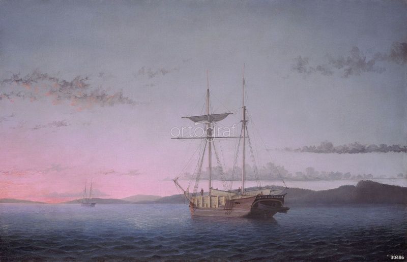 Фитц Генри Лейн "Вечер в Пенобскот-Бэй" Art.30486