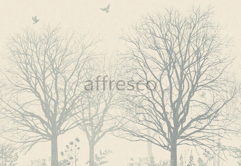 Деревья в дымке, арт. ID136222