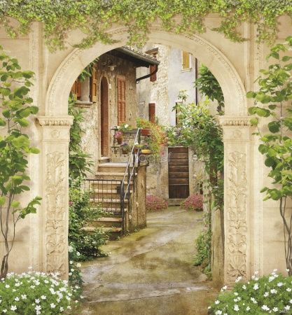 Испанский дворик Art.3467