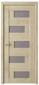 Дверь Гавана ширина 80 см ЦПЛ ТЛ Стекло мателюкс бронза