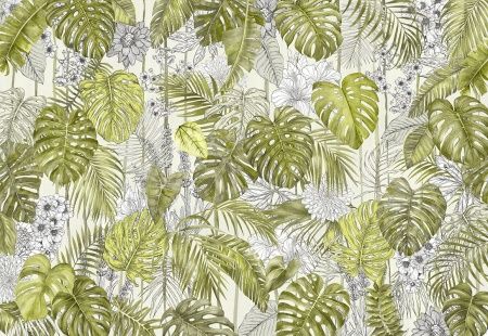 Фреска Tropical Тропики. Лофт. ag0237