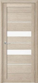 Дверь Т-4 ширина 70 см Эко Текс Стекло белое