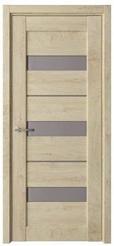 Дверь Бостон ширина 60 см ЦПЛ ТЛ Стекло мателюкс бронза