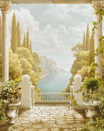 Фреска Современный Графический Дизайн 44486