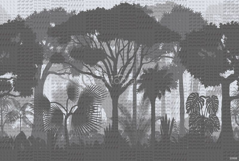 Тропические заросли Art.33908