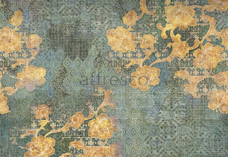 Желтые узоры, арт. ID136386