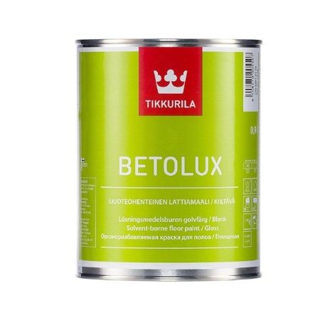 Краска для полов Tikkurila Betolux, 0,9 л