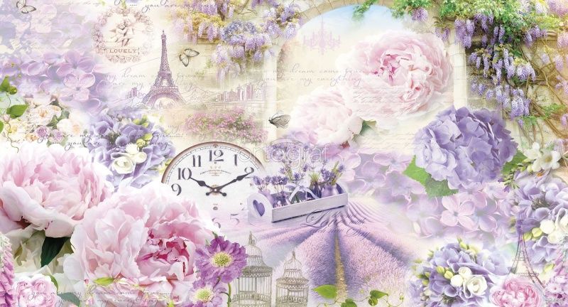 Французкий коллаж Art.33421