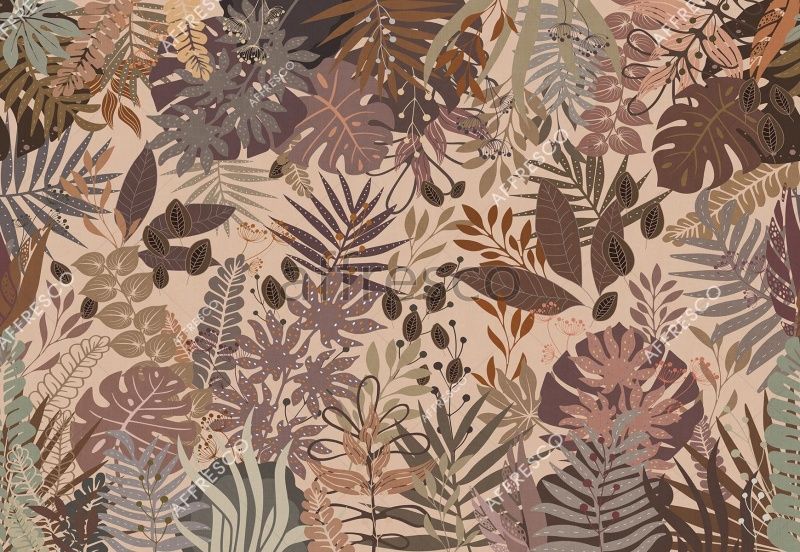 Цветочный принт, арт. ID139374