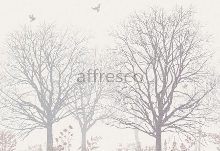 Деревья в дымке, арт. ID136188