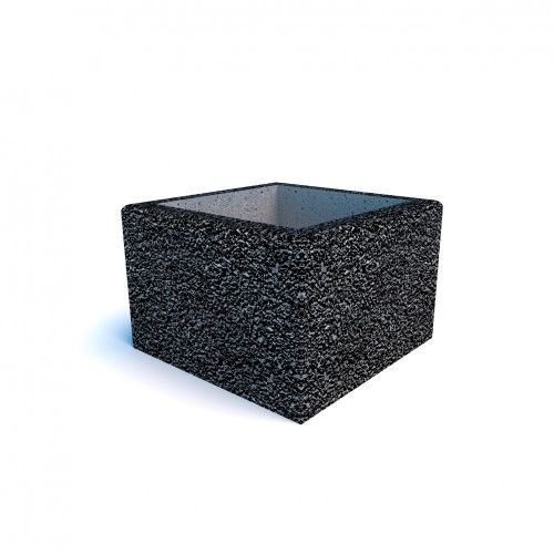 Вазон бетонный уличный Моника (фактура габбро-диабаз)