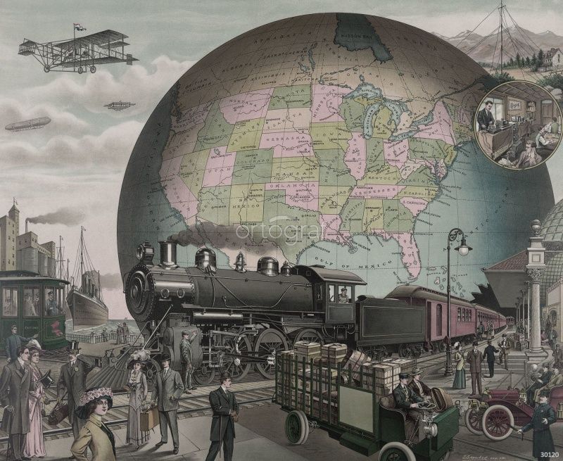 Паровоз Art.30120