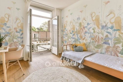 Фреска Грациозные цапли-1