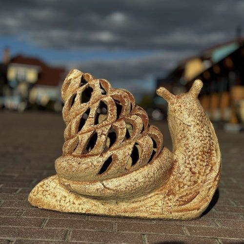 Керамический фонарь "Улитка"
