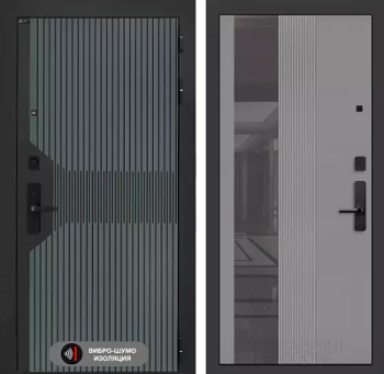 Входная дверь Смартлаб с Зеркалом 32 тонированным