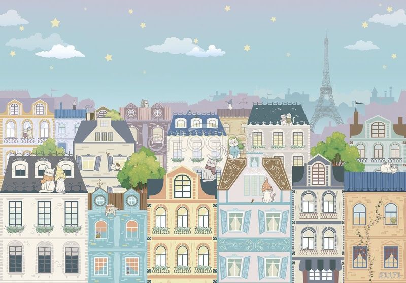 Фреска Массаулина Людмила "Вечерний Париж" Art.21171