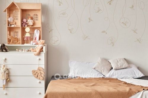 Фреска ANIMALISM Colibri gold