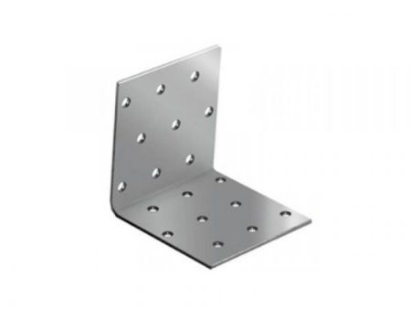 Крепёжный уголок равносторонний KUR 80х80х80х2.0мм Крепёжный уголок равносторонний KUR 80х80х80х2.0мм