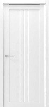 Дверь Франкфурт ширина 70 см Винил Стекло белое