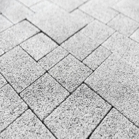 Тротуарная плитка STEINGOT Бавария Bianco Nero Верхний прокрас 60 мм