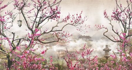 Фреска Современный Графический Дизайн 9102