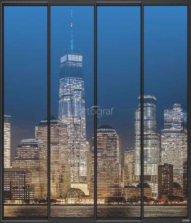 Фреска Небоскребы Art.33498